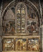 Frescoes in the second bay of the nave GIOTTO di Bondone